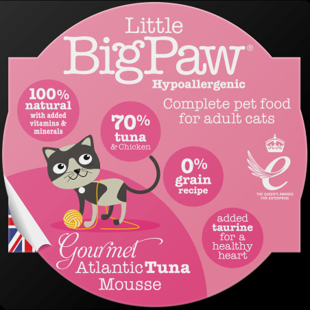 LITTLE BIG PAW GOURMET CAT ATUN X 85gr