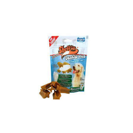 SHELTIE SNACK MANZANILLA DENTAL X349 gr