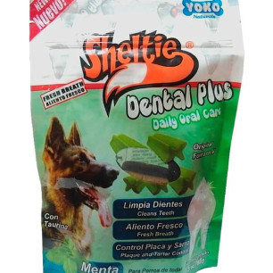 SHELTIE SNACK MENTA DENTAL PLUS X 349 gr