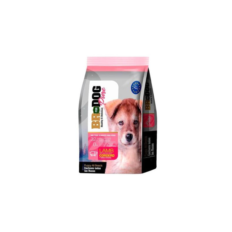 BR FOR DOGS PURE PUPPY CORDERO X 10 kg