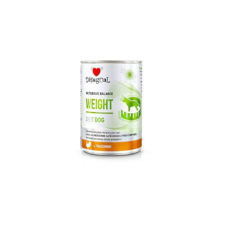 DISUGUAL DOG LATA WEIGHT PAVO X 400 gr