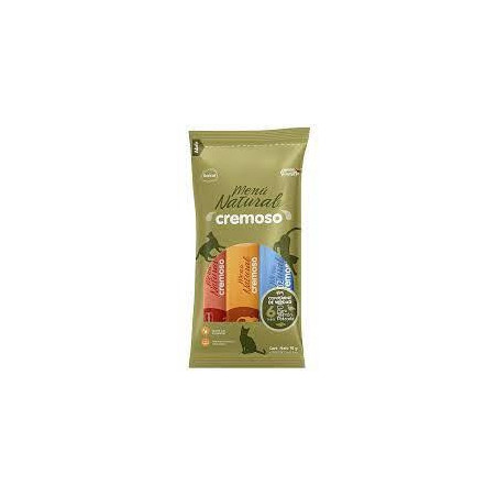 MENU NAT CREMOSO GATO SURT X 6 UND 78gr 