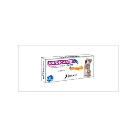 PARACANIS GATOS 230mg X 2 TABLETAS