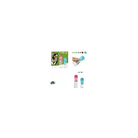 BEBEDERO PORTABLE CON FILTRO 350 ML