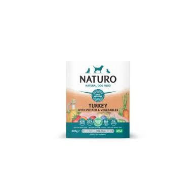 NATURO ADUL DOG TURKEY POTATO VEGX 400gr