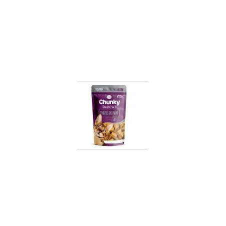 CHUNKY DELICAT TROZOS DE PAVO X 80 gr