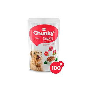 CHUNKY DELIDOG TROZOS CARNE X 100 gr