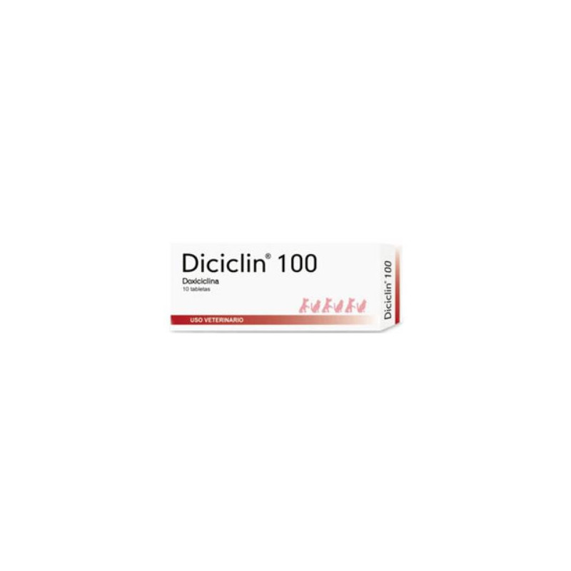 DICICLIN 100 CAJA X10 TABS DICICLIN 100 CAJA X10 TABS