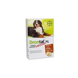 DRONTAL PS PERROS GRANDES CAJA X 1 Tableta