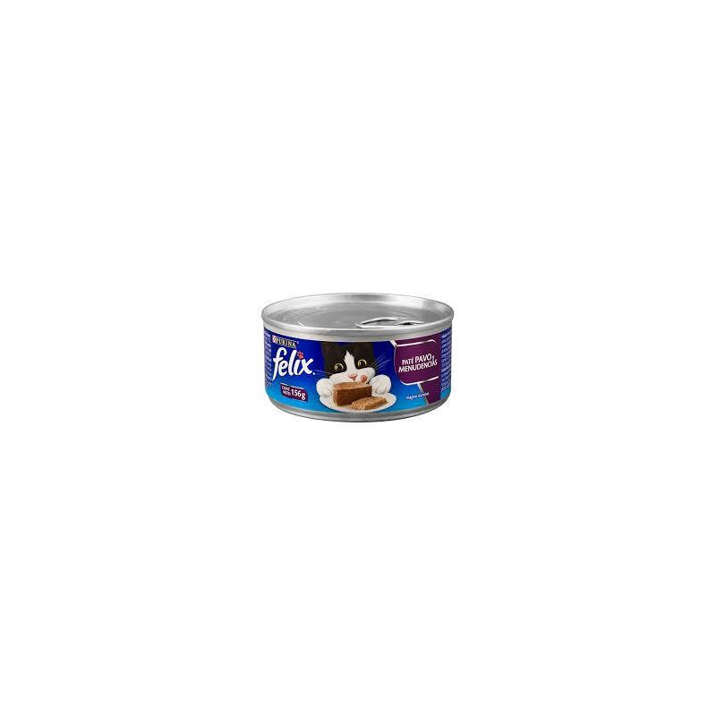 FELIX PATE PAVO Y MENUNDENCIAS 156 gr FELIX PATE PAVO Y MENUNDENCIAS 156 gr