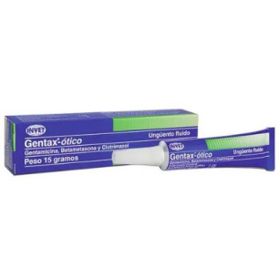 GENTAX OTICO UNG. Tubo X 15 gr