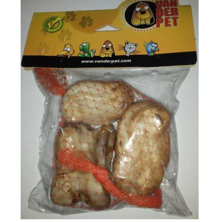 BBQ HUESO RODILLA JUGUETE NATURALX 3 ud
