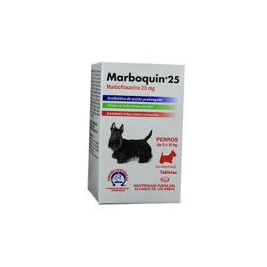 MARBOQUIN 25 MG  X 10 TAB