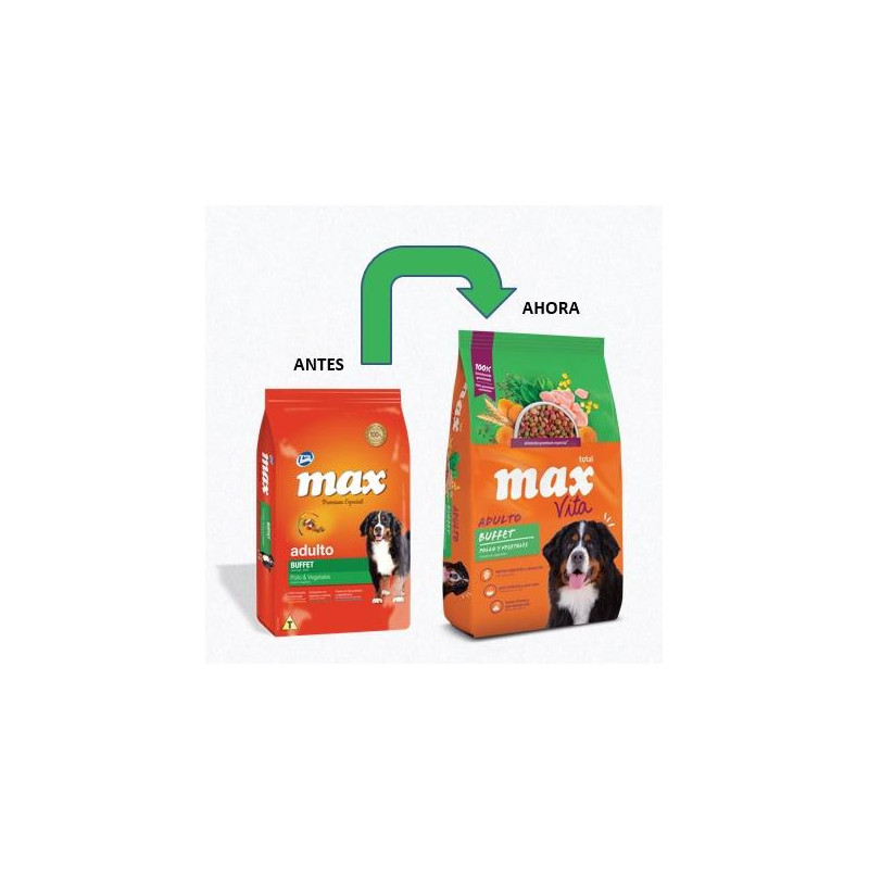 MAX C VITA ADULTO BUFFET POLLOVE X 8 Kg