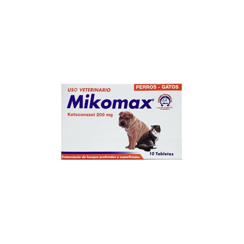 MIKOMAX 200 MG CAJA X 10 Tabletas MIKOMAX 200 MG CAJA X 10 Tabletas