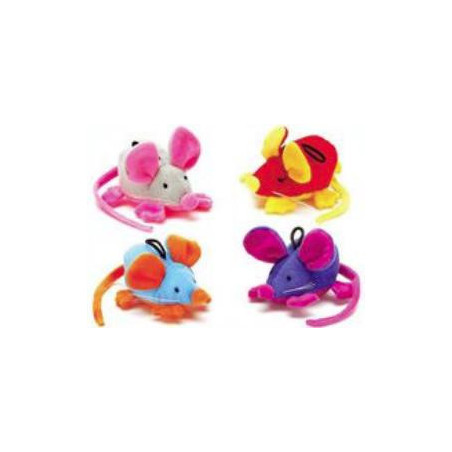 PELUCHE RATON 9X5 CM