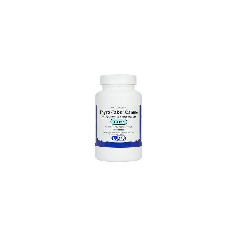 THYRO-TABS CANINE X 0.3MG 120 TAB THYRO-TABS CANINE X 0.3MG 120 TAB
