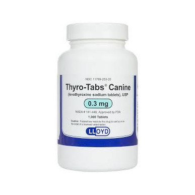 THYRO-TABS CANINE X 0.3MG 120 TAB