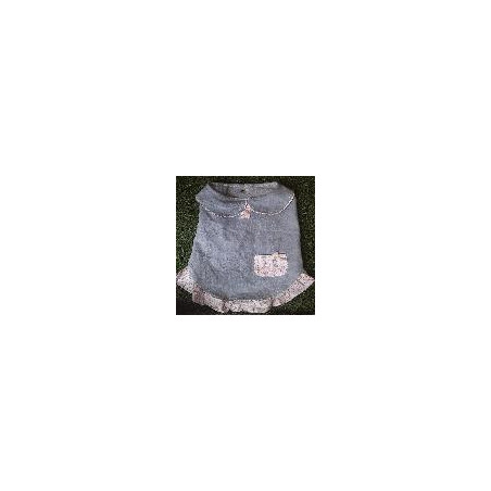 VESTIDO TEJANO CLARO T 40