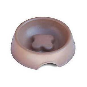 COMEDERO BOWL BAMBOO STAR MARRON-VERDE