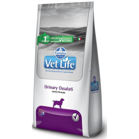 VET LIFE CANINO URINARY OSSALATI X 2 kg