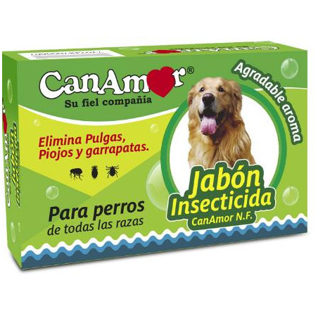 JABON CANAMOR ANTIPULGAS X 90 gr