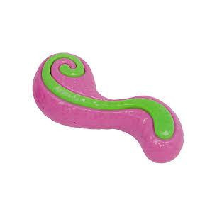JUGUETE GOMA BONE MULTICOLOR14Cm