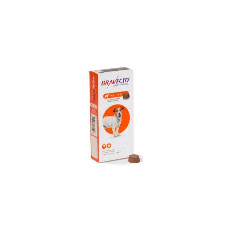 BRAVECTO 250 mg 1 Tab 4.5-10 kg
