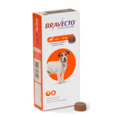 BRAVECTO 250 mg 1 Tab 4.5-10 kg